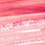 coral watercolor stripes