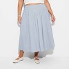 Women's Basque Waist Midi Skirt - Wild Fable™ - 2 of 3