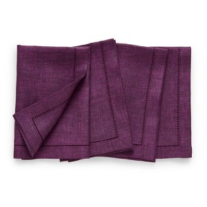 Solino Home Linen Milan Dinner Napkins - 1 of 4