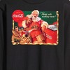 Men's - Coca-Cola - Vintage Santa With Coca Cola Ice Cooler Long Sleeve Graphic T-Shirt - 2 of 4