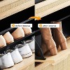 Shoe Cabinet Storage with 2 Flip-Door &1 Flip Drawers, Freestanding Shoe Organizer - 3 of 4