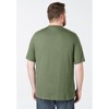 Boulder Creek by KingSize  Heavyweight Crewneck Pocket T-Shirt - 3 of 4