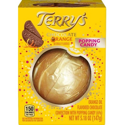 Terry's Holiday Popping Candy Chocolate Orange - 5.18oz