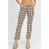 Women's CHECKED HIGH RISE FLARE PANT - Fate by LFD - 2 of 4