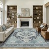 Abynow Medallion Distressed Persian Indoor Area Rug - 2 of 4