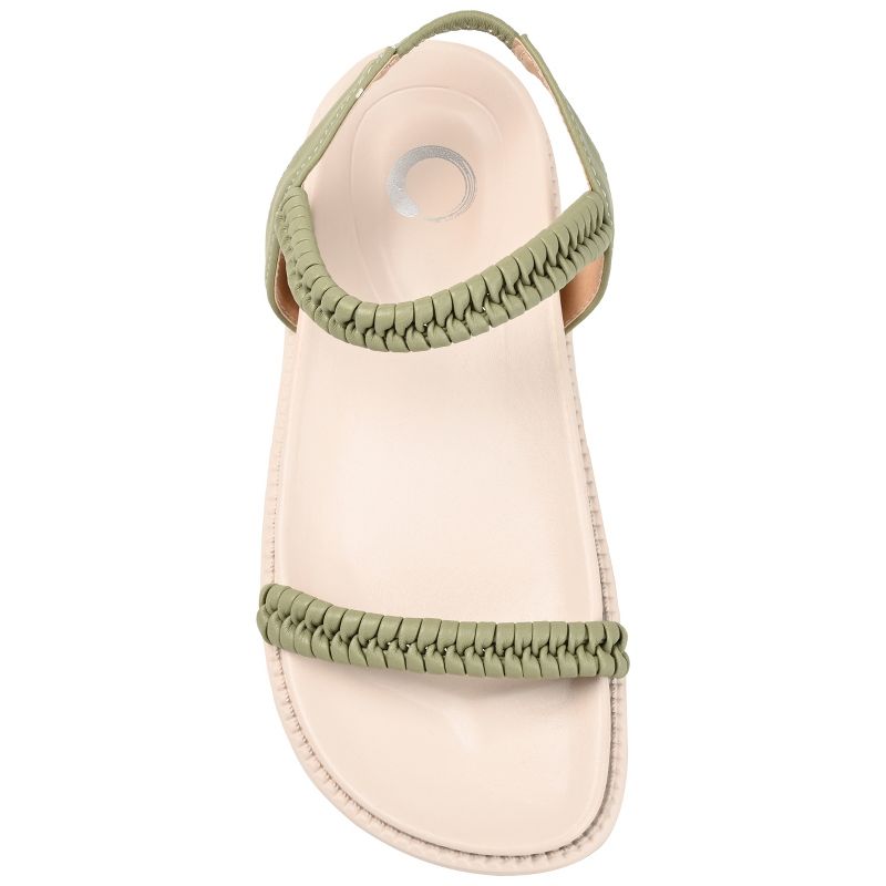 Journee Collection Womens Josee Multi Strap Flat Sandals, 5 of 11