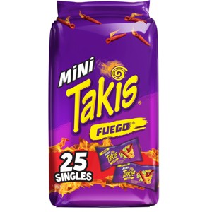 Takis Rolled Mini Fuego Tortilla Chips - 30.75oz/25ct - 1 of 4