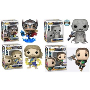 Pop! Marvel: Thor Love & Thunder Exclusive set of 4 - 1 of 4