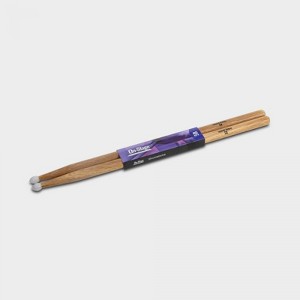 On-Stage Hickory Drum Sticks (5B, Nylon Tip, 12pr) (HN5B) - 1 of 3