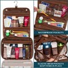 PAVILIA Hanging Toiletry Bag Women Men, Foldable Large Travel Cosmetic Organizer, Water Resistant Makeup Toiletries Essentials Kit - 4 of 4