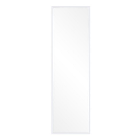 17"x59" White Free Standing with Adjustable Easel Floor Mirror White - Patton Wall Decor - image 1 of 4