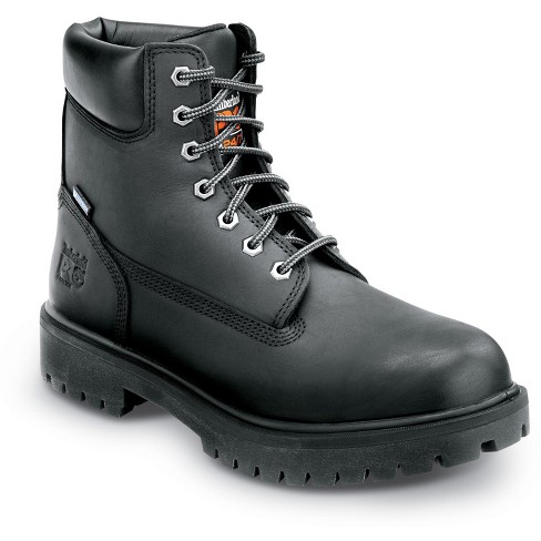 Timberland Pro Men s Steel Toe Maxtrax Slip resistant Black Work Boots 8 Medium Target