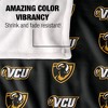 Virginia Commonwealth University Logo Pattern Silky 50x60 Blanket, 1 Sided 50x60 - 4 of 4