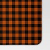 84"x60" Peva Gingham Tablecloth Orange/Black - Hyde and EEK! Boutique™ - 3 of 3