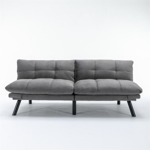 XINGHANZHENXUAN 2-Seater Multi-Position Adjustable Sleeper with Removable Cover, 800lb Capacity for Small Spaces - 1 of 4