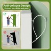 Shoe Storage Cabinet with 2 Flip Drawers – Slim Entryway Organizer with Sturdy Metal Legs for Hallway, Foyer, Apartment - 3 of 4