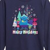 Boys' - Trolls - Hairy Holidays Branch and Friends Long Sleeve Graphic T-Shirt - 2 of 4