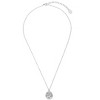 SHINE by Sterling Forever Sterling Silver Crown Jewel Pendant Necklace - 3 of 3