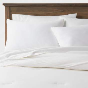 Washed Cotton Sateen Comforter and Sham Set - Threshold™