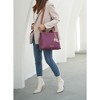 MKF Collection Kearny Vegan Leather Women’s Tote Bag with Wallet by Mia K- 2 pieces - 4 of 4
