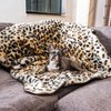 PupProtector Waterproof Throw Blanket - Cheetah Faux Print - 3 of 4