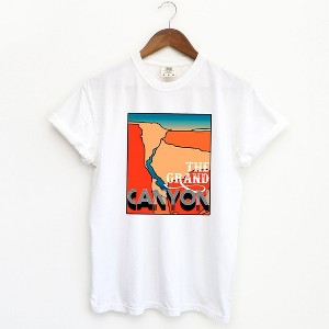 Simply Sage Market Women's Vintage Grand Canyon National Park Short Sleeve Garment Dyed Tee - 1 of 2