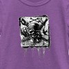 Girl's Pirates of the Caribbean: Curse of the Black Pearl Black and White Skull Logo T-Shirt - 2 of 4