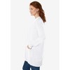 Woman Within Plus Size Perfect Longer-Length Cotton Cardigan - 4 of 4