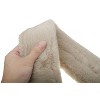 Allegra K Women's Leopard Ribbons Faux Fur Winter Wrap Collar Plush Neck Scarves Warmer - 4 of 4