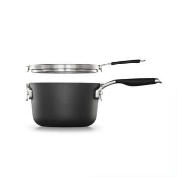Select by Calphalon with AquaShield 3.5qt Space Saving Sauce Pan with Lid
