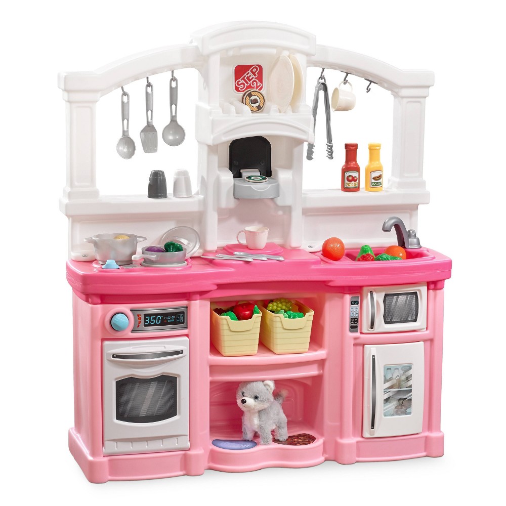 Photos - Role Playing Toy Step2 Fun with Friends Kitchen 15pc - Pink 