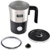 TRU Electric Milk Frother for Hot or Cold Foam and Heating Milk, 10 oz - image 2 of 4