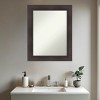 Amanti Art Sloped Non-Beveled Framed Bathroom Vanity Wall Mirror - 4 of 4
