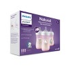 Philips Avent Natural Baby Bottle with Natural Response Nipple - Pink Panda Design - 9oz/3ct - 3 of 4