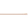 Black Bow Jewelry 1.65mm 14k Rose Gold Solid Polished Spiga Chain Necklace - 2 of 4
