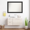 Amanti Art Sloped Non-Beveled Framed Bathroom Vanity Wall Mirror - 4 of 4