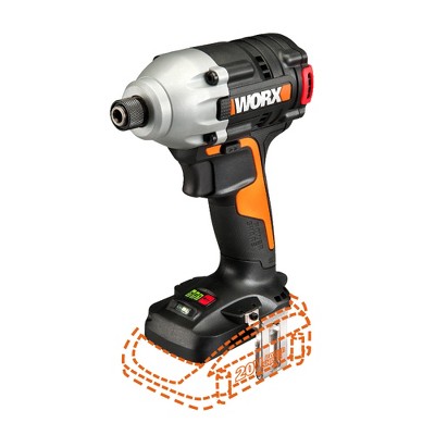 Worx WX261L.9 20V Cordless Brushless (3) Speed Impact Driver- Tool Only