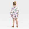 Toddler Girls' 2pc Disney Minnie Mouse French Terry Pullover Top & Shorts Set - Khaki - 2 of 4