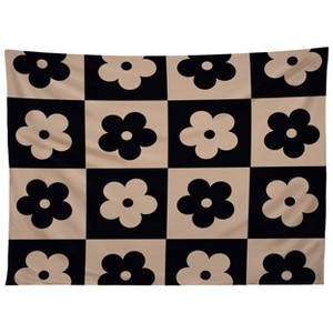 MariaMariaCreative Bloom Check Tan Tapestry - Society6 - 1 of 3