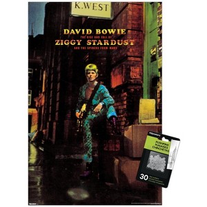 Trends International David Bowie - Rise and Fall of Ziggy Stardust Unframed Wall Poster Prints - 1 of 4