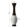 YONWAY  39 Inch Tall Standing Floor Vase, Artificial Rattan Vase,Flower Holder for Home Decor,Ideal Decor Accent for Living Room,Entryway. - 2 of 4