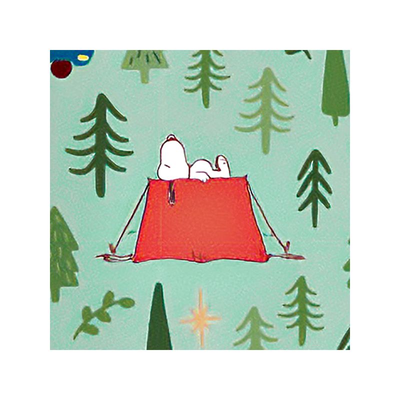 Collections Etc Snoopy Camp Out Elasticized Drawstring Waistband Lounge Pants, 4 of 5