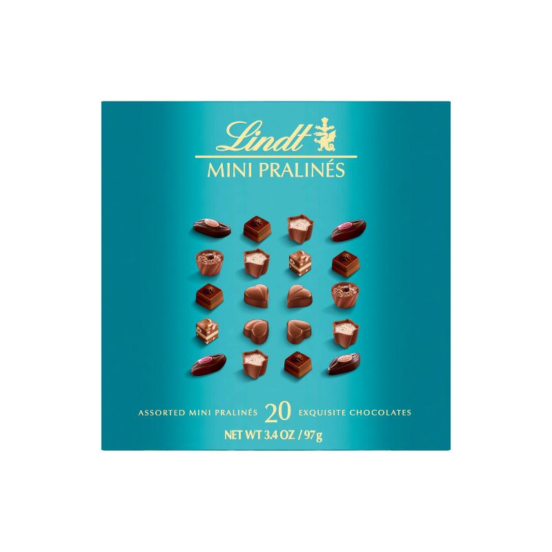 Lindt Mini Pralines Assorted Chocolate Candy Gift Box &#8211; 3.4 oz, 2 of 6