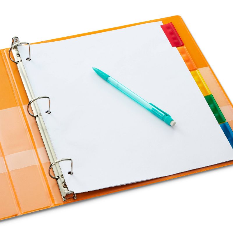 1" 3 Ring Binder Clear View - up & up™, 2 of 4