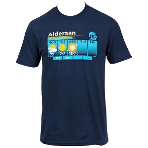 Mens Alderaan 5 Day Forecast T-Shirt - 1 of 4