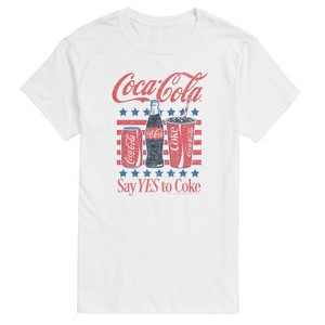 Men's - Coca-cola - Say Yes To Coke Short Sleeve Graphic T-Shirt - 1 of 3
