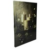 Northlight LED Lighted Glittery Gold Flickering Candles Christmas Canvas Wall Art 15.75" x 11.75" - 4 of 4