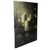 Northlight LED Lighted Glittery Gold Flickering Candles Christmas Canvas Wall Art 15.75" x 11.75" - image 4 of 4