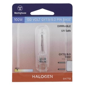 Westinghouse 100 W T4 Decorative Halogen Bulb 1400 lm Bright White 1 pk - 1 of 1