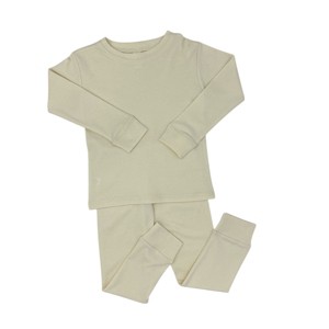 MONAG Toddler Organic Cotton T-Shirt Pajama Set - 1 of 4
